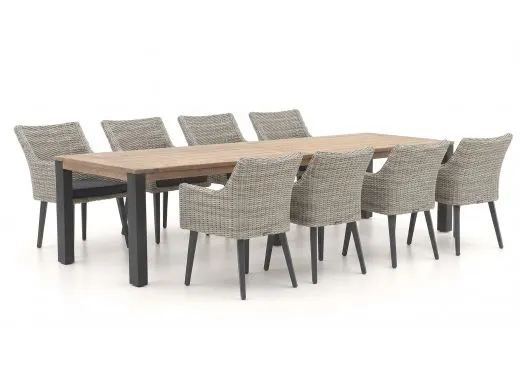 Manifesto Matese/ROUGH-S 300cm dining tuinset 9-delig