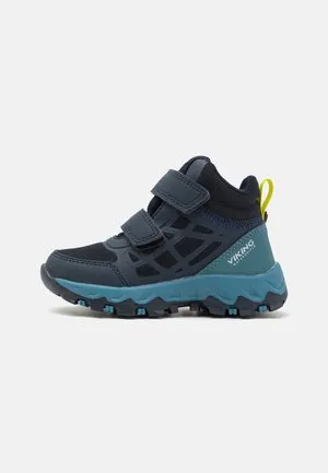 TRACK MID WP UNISEX - Høye joggesko - navy/demin