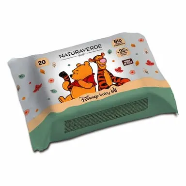 Naturaverde Baby Baby Salviettine Delicate Umidificate Disney baby 20 pz