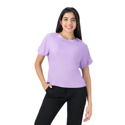 Blusa Mxstaza Mujer Lisa Manga Corta