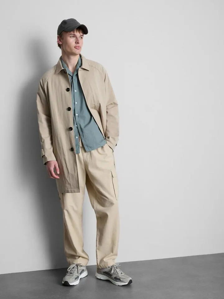Pantalon cargo à cordon de serrage