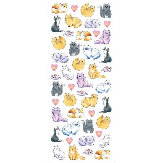 Stickers Funny Cats Tinka
