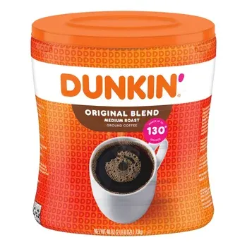 Dunkin' Donuts Original Blend Coffee, Medium Roast, Ground, 40 oz