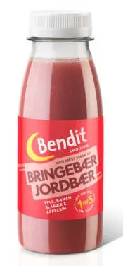 Bringebær&Jordbær 250ml Bendit