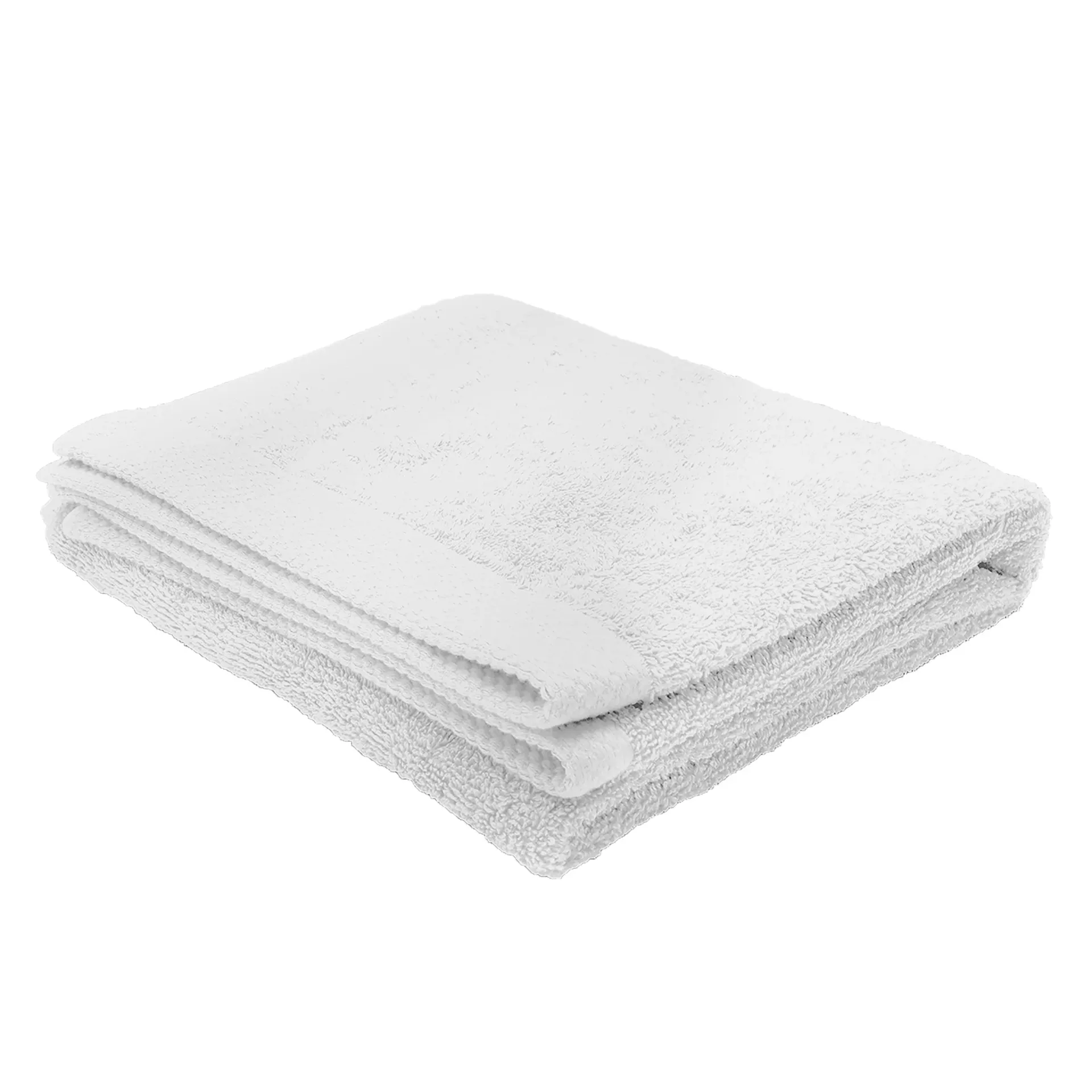 Telo in cotone Bianco Spugna Melodia 90x140 cm