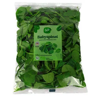 Bio-Babyspinat 125 g