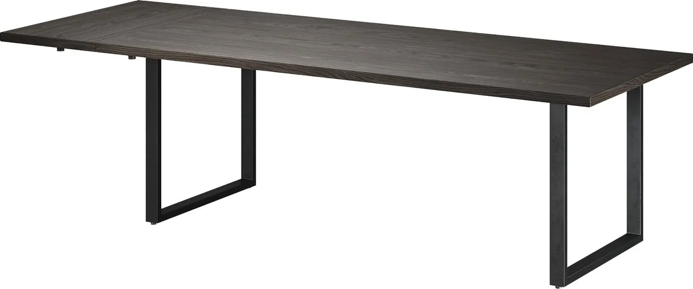 Embla spisebord 220 x 100 cm heltre eik smoked med U-ben