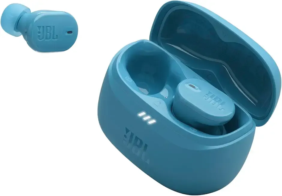 JBL Tune Buds 2 - True Wireless Noise Cancelling Earbuds Spatial Sound and Smart Ambient Technology, 6 mics for Perfect Calls, up to 48Hrs of Playback, IP54 Dust & Water Resistant (Teal)