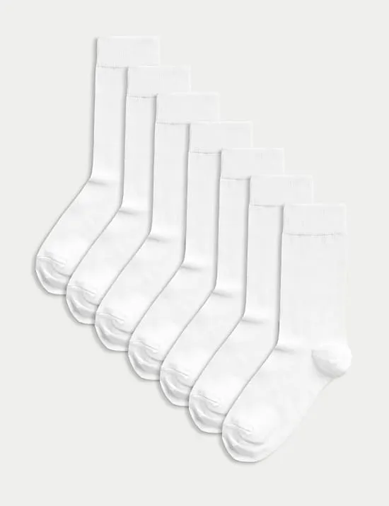 7 Pack Cool & Fresh™ Cotton Rich Socks
