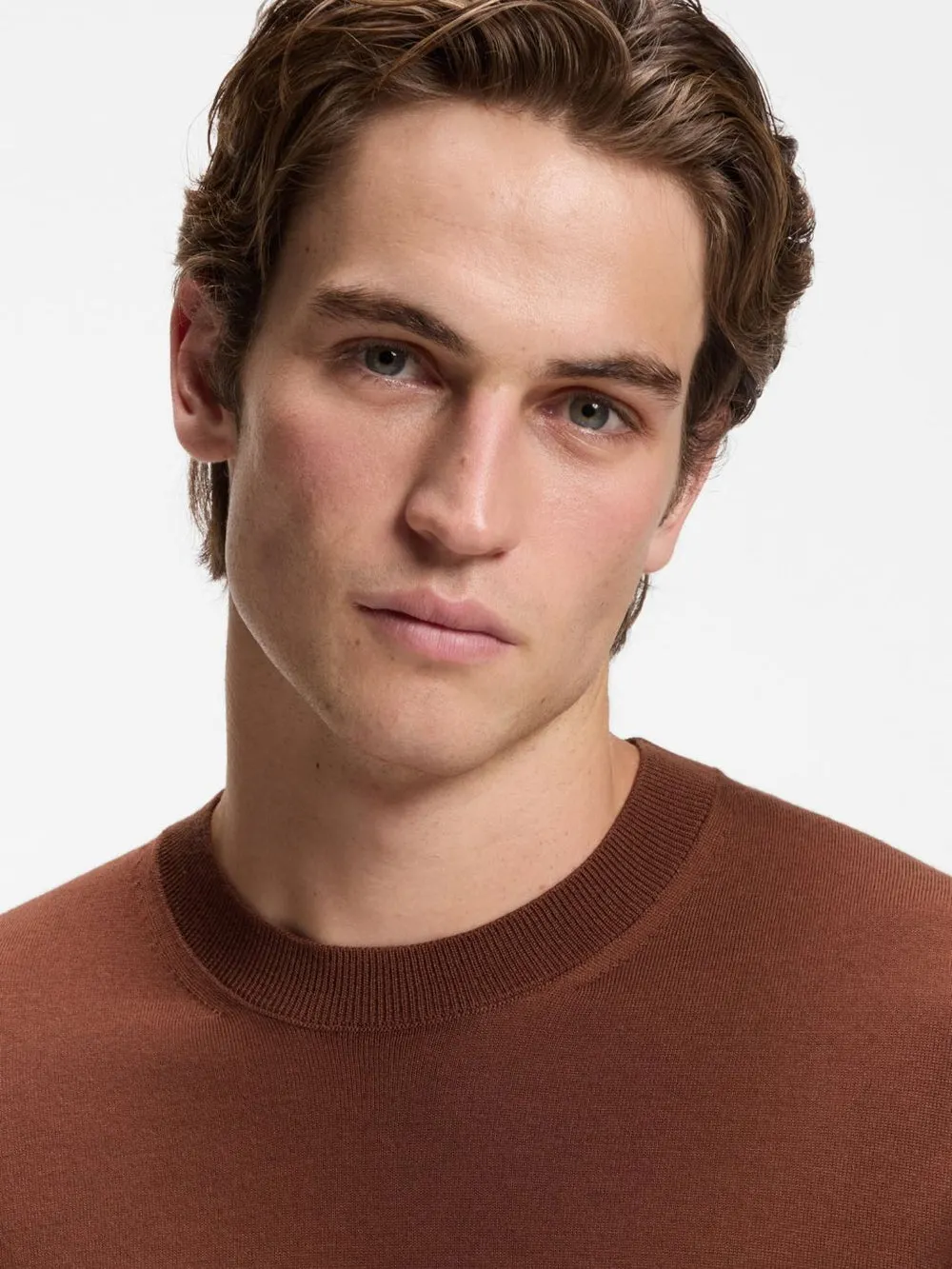 CREW NECK SWEATER VIRGIN WOOL