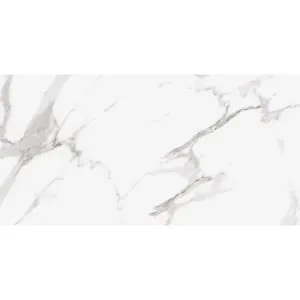 Suelo/Azulejo porcelánico Casablanca efecto mármol gris 60x120 cm C1