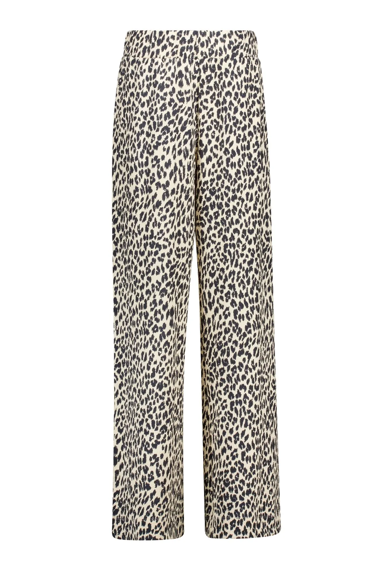 Wide fit broek | Luipaardprint