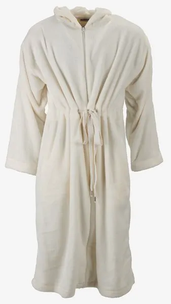 Badjas NYBRO een maat gebroken wit