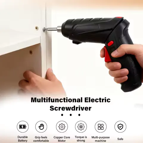 3.6v Power Tools Set Household Maintenance Repair Large Lithium Battery Mini Electric Drill Household Cordless Screwdriver ﻿