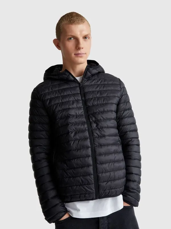 Regular fit puffer jacket
