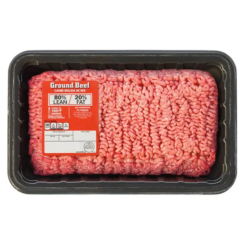 80% Lean Ground Beef