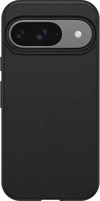 OtterBox Google Pixel 9 & 9 Pro React Series Case - Black, Ultra-Thin, Pocket-Friendly, Raised Edges Protect Camera & Screen, Wireless Charging Compatible (Ships in Polybag)
