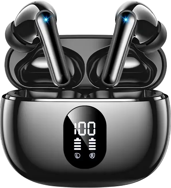Wireless Earbuds, Hi-Fi Deep Bass Ear Buds, 48H Playtime In-Ear Headphones