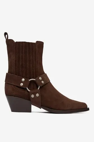 Kovbojská obuv Tmavě hnědá