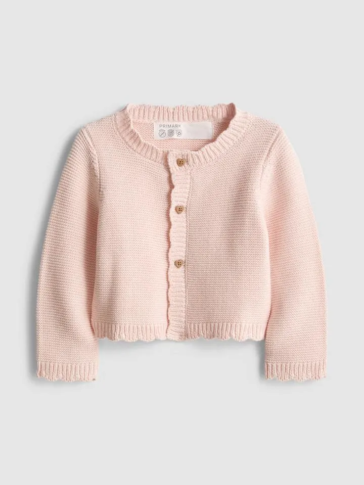 0–18 mois | Gilet à finitions festonnées nouveau-né