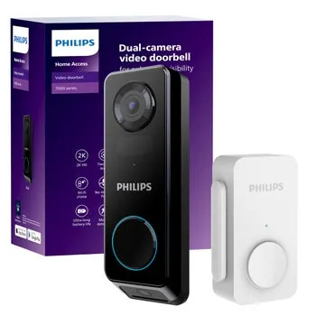 Philips 7000 Series Video Doorbell with Dual Cameras