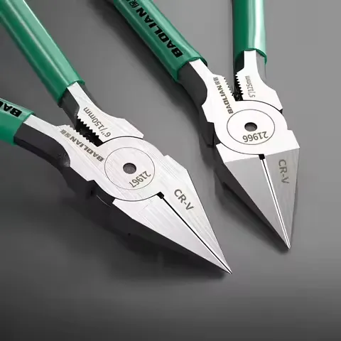 Baolian Industrial Grade Special Sharp Side Mouth Pliers,High Hardness Electrician Small Diagonal Pliers,Electrician Manual Tool