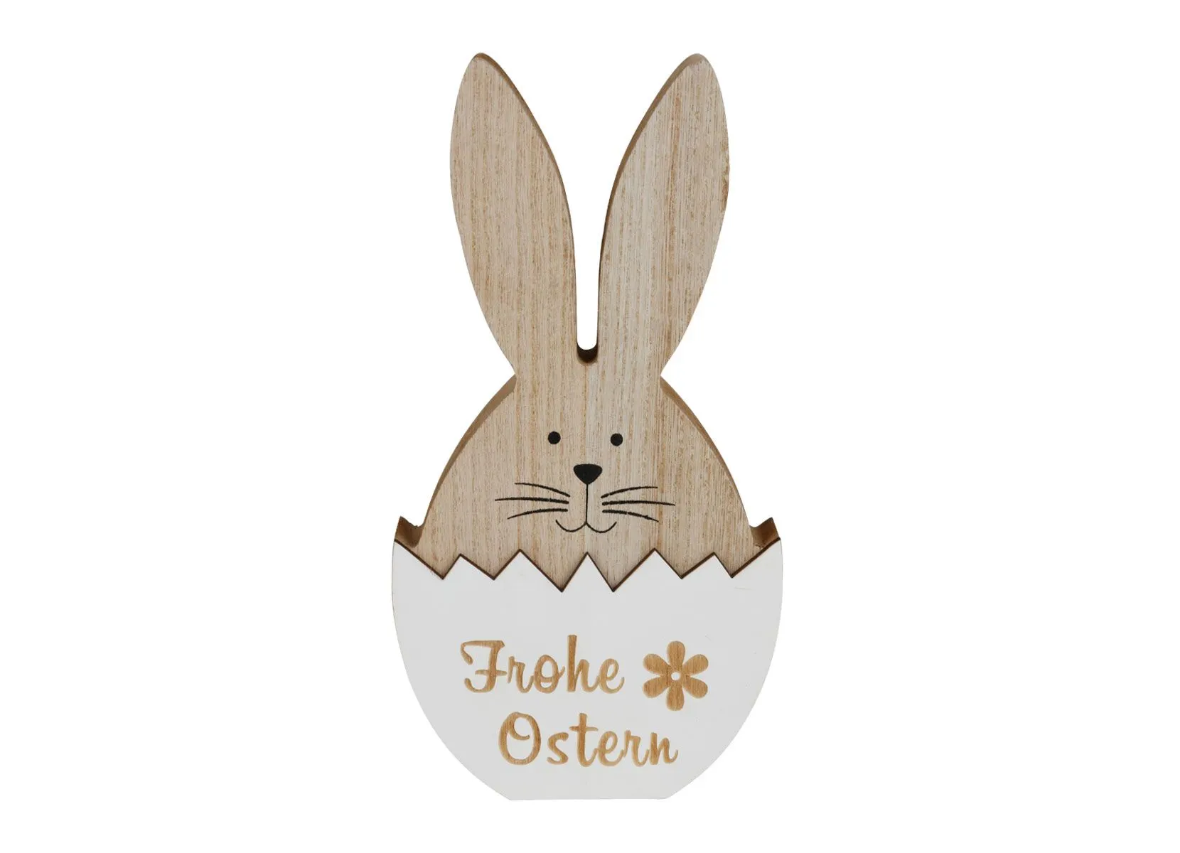 Osterhase in der Eierschale
