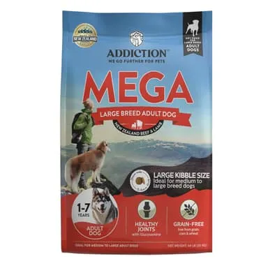 Addiction MEGA Large Breed Lamb & Beef Dry Dog Food