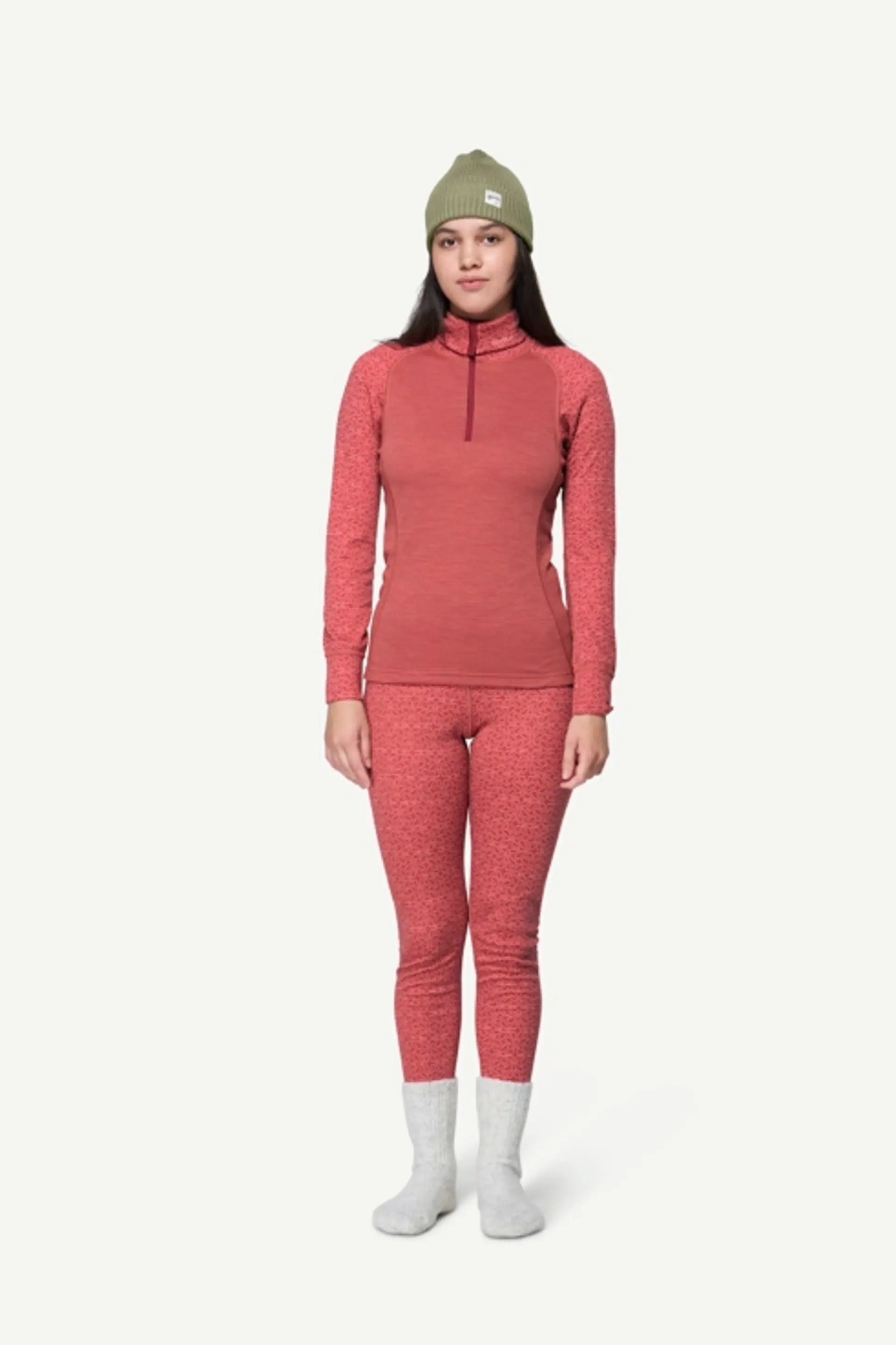DUO ACTIVE WOMAN ZIP NECK