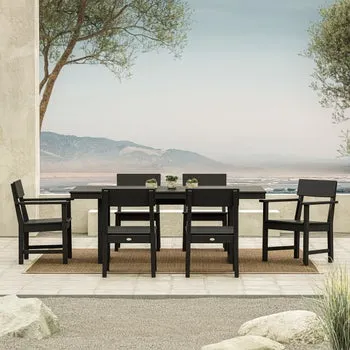 POLYWOOD Westport 7-piece Outdoor Patio Dining Set