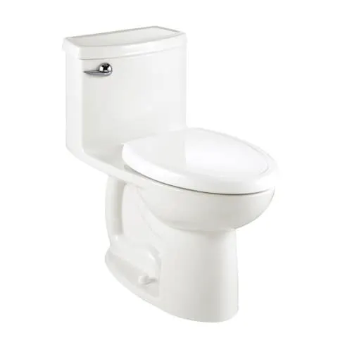 American Standard Compact Cadet 3 4.8L Single Flush Right Heigh Elongated One-Piece Toilet in white