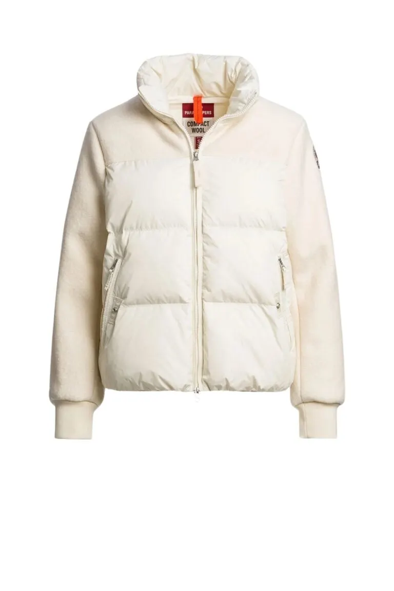 Saboga Hybrid Jacket - Warm Ivory