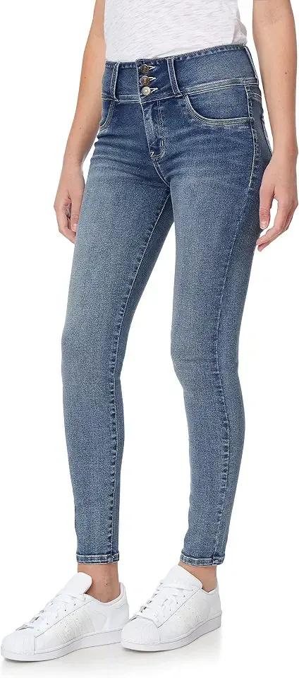 Women's Juniors Instasoft High-Rise Sassy Skinny Jeans (Standard and Plus)