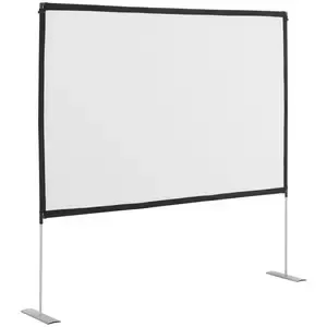 Lerret projektor - 228 x 133 cm - 16:9 - 100" - aluminiumsramme