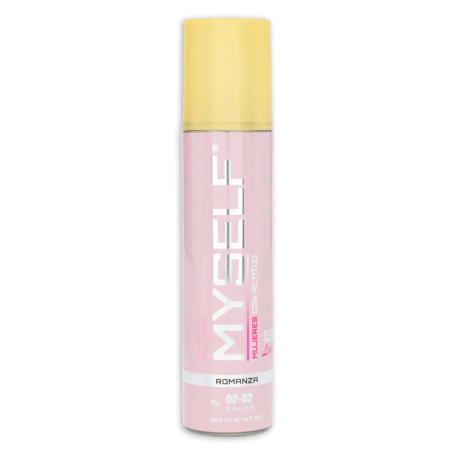 Body Splash Para Mujer Fragancia Romanza MYSELF 260 Ml