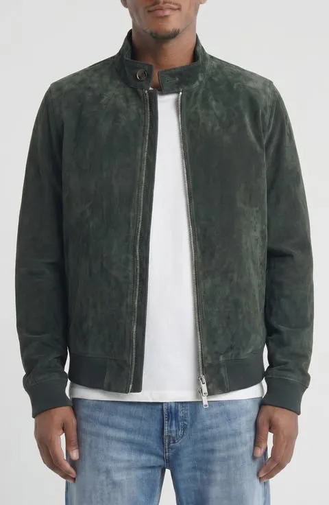 Genuine Suede Harrington Jacket