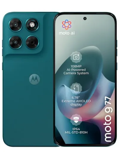 Motorola Moto G77 5G 256GB, zelená