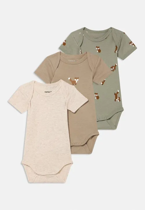 Romper 3 Pack - Body - olive