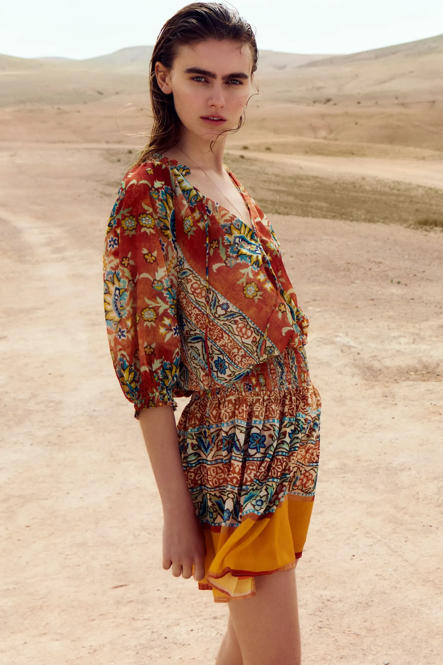 Vestido túnica oversized