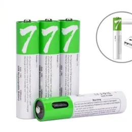 Rechargeable AAA Batteries (4 Pack)