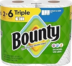 Bounty Select-A-Size Paper Towels, White,…