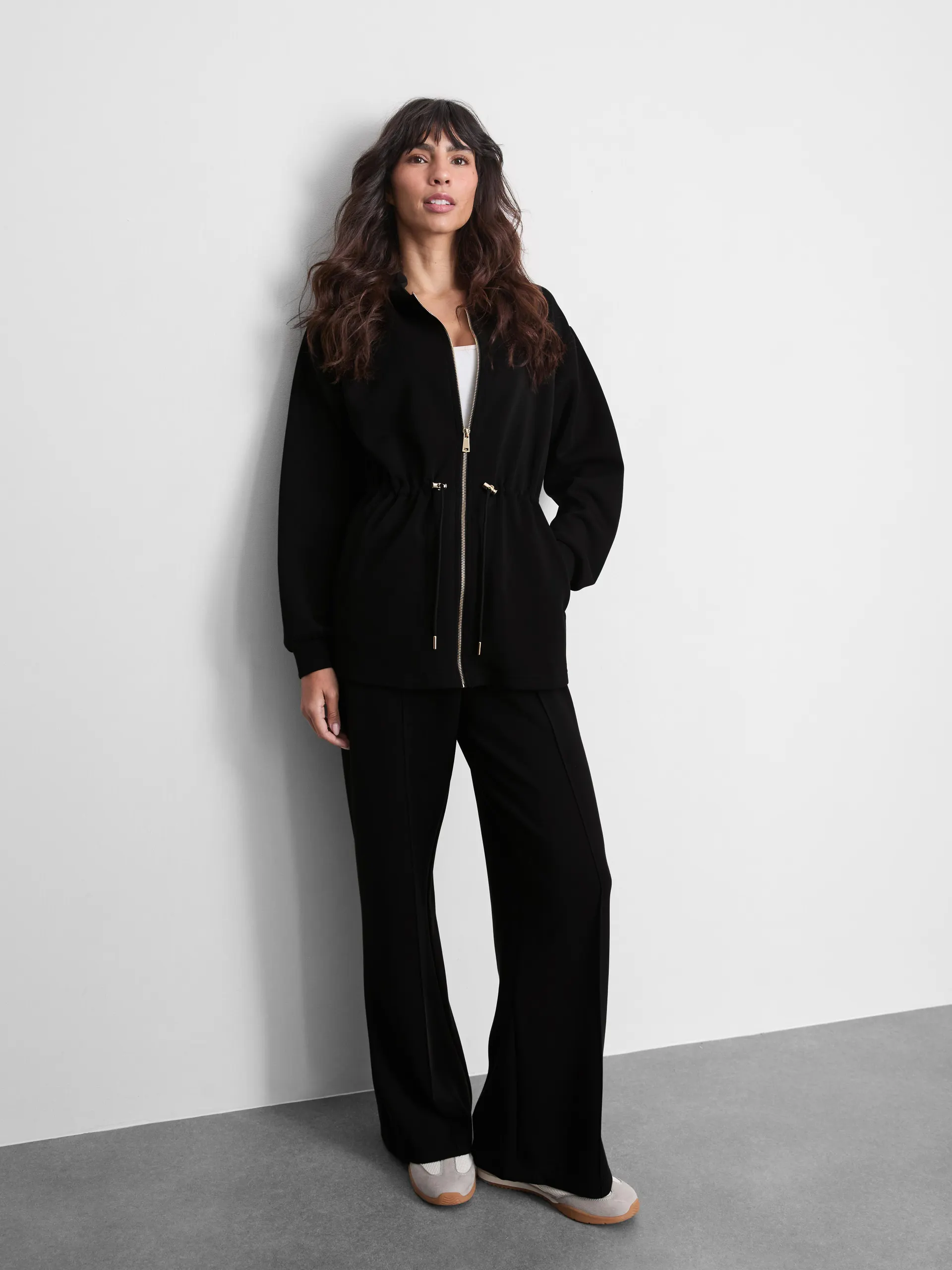 Felpa con cappuccio e zip By Coleen