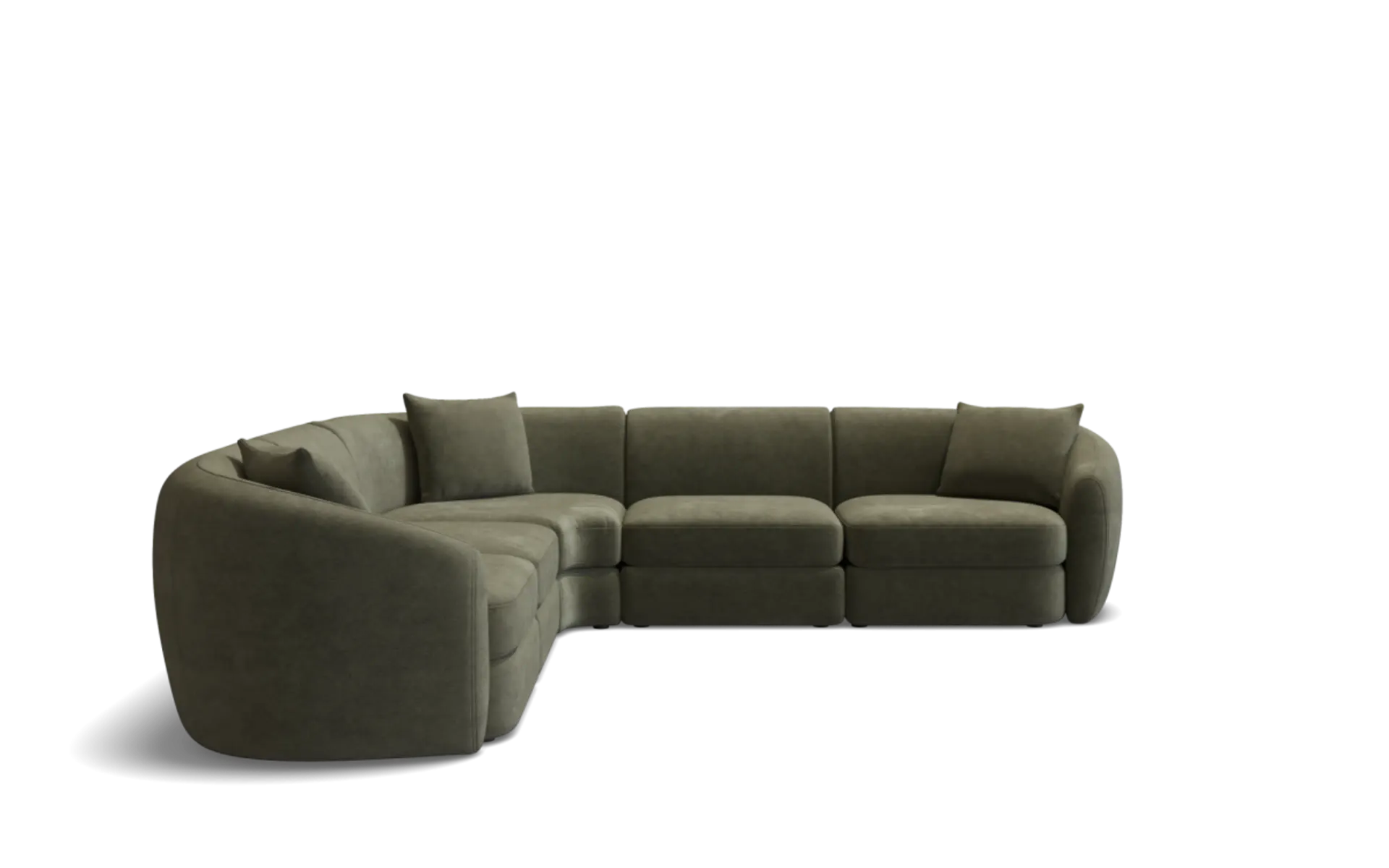 7 seat corner modular