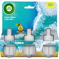 air wick essential oils air freshener refill ocean waves & sea salt 57mL