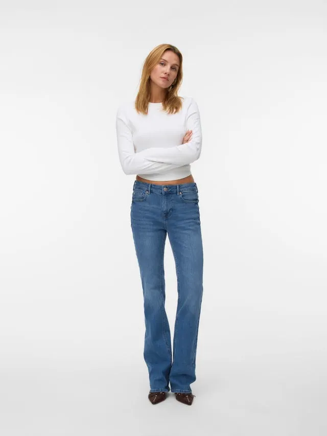 VMFLASH Middels høyt snitt Flared Fit Jeans