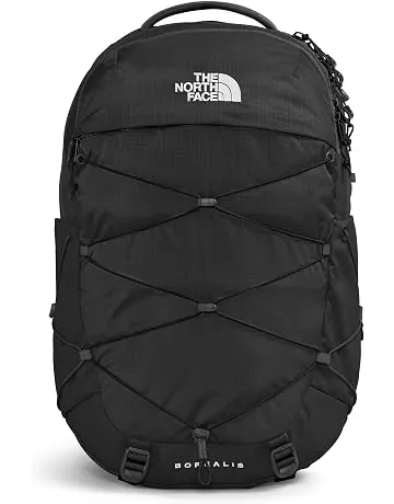 The North Face Women's Borealis Backpack, Blk/Wht-NPF, OSFA | Everyday Travel Bag, Laptop Sleeve, Reflective Details, Laptop Sleeve
