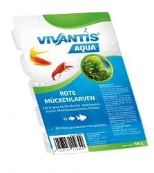 VIVANTIS AQUA Rote Mückenlarven 100 g