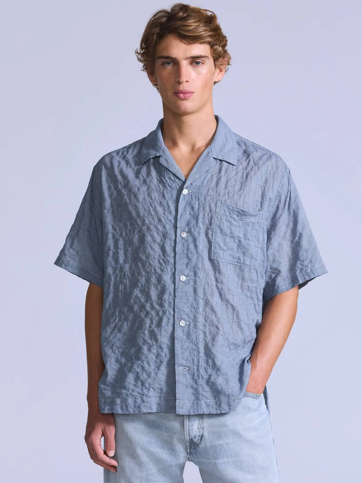 Short Sleeve Camp Shirt