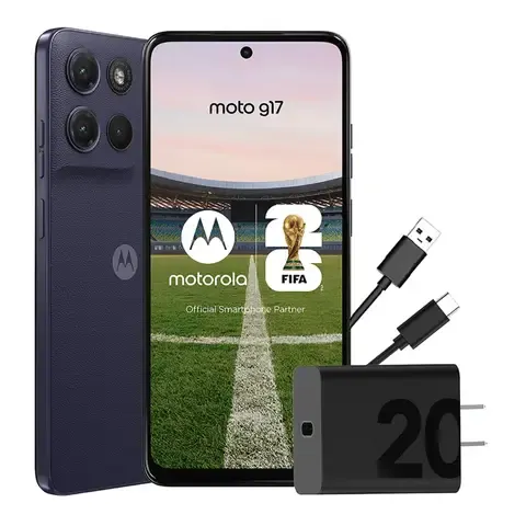 Celular Moto G17 4+128 GB Arándano