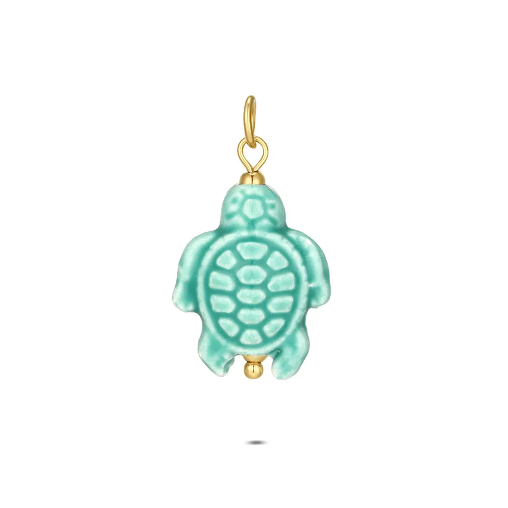 Hanger in edelstaal, schildpad